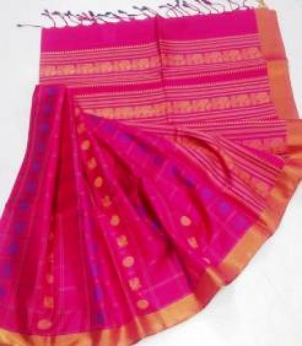 SOFT SILK SAREE WITH BLOUSE